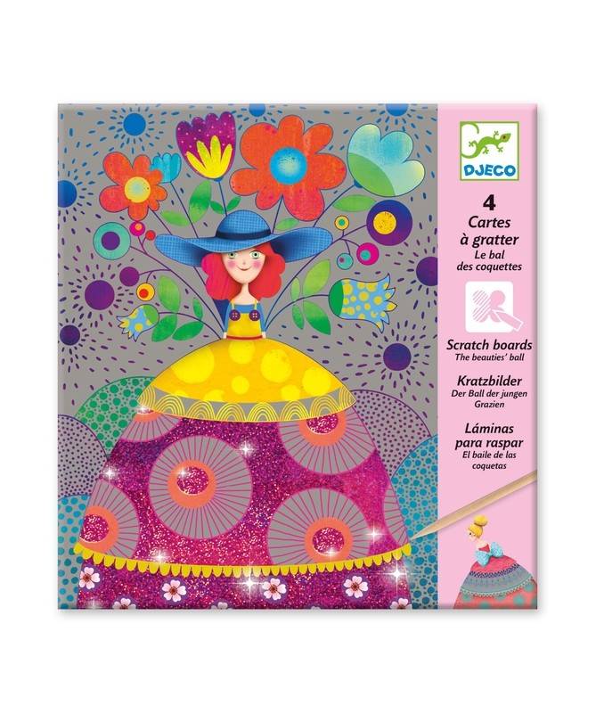 Cartes à gratter - Le bal des coquettes Cartes à gratter - Le bal des coquettes