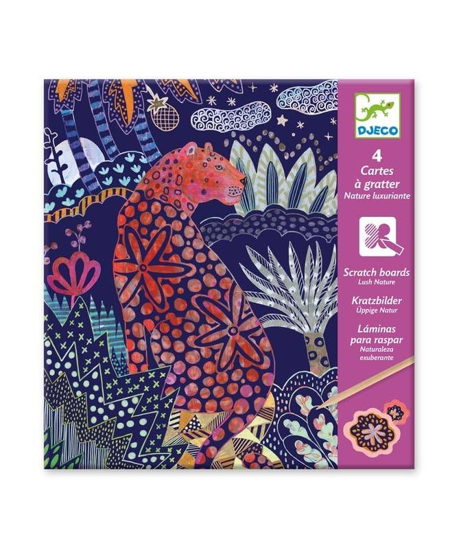 Cartes à gratter - Nature luxuriante Cartes à gratter - Nature luxuriante