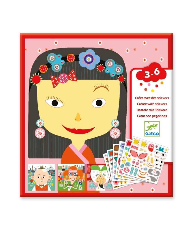 Créer avec des Stickers - Tous Différents Créer avec des Stickers - Tous Différents
