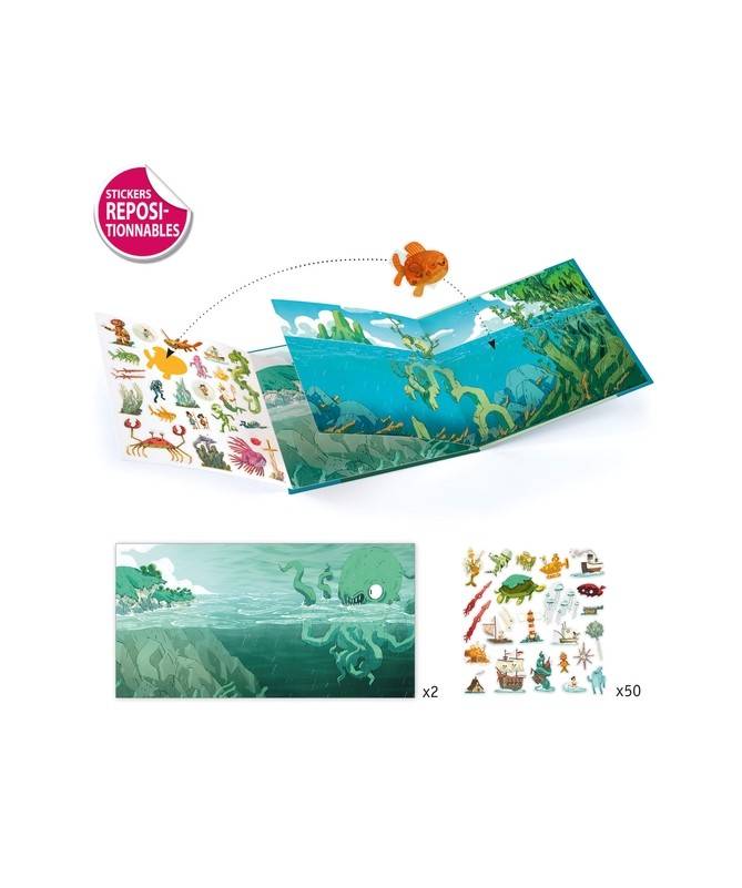 Histoires de Stickers - Les Aventures en Mer Histoires de Stickers - Les Aventures en Mer