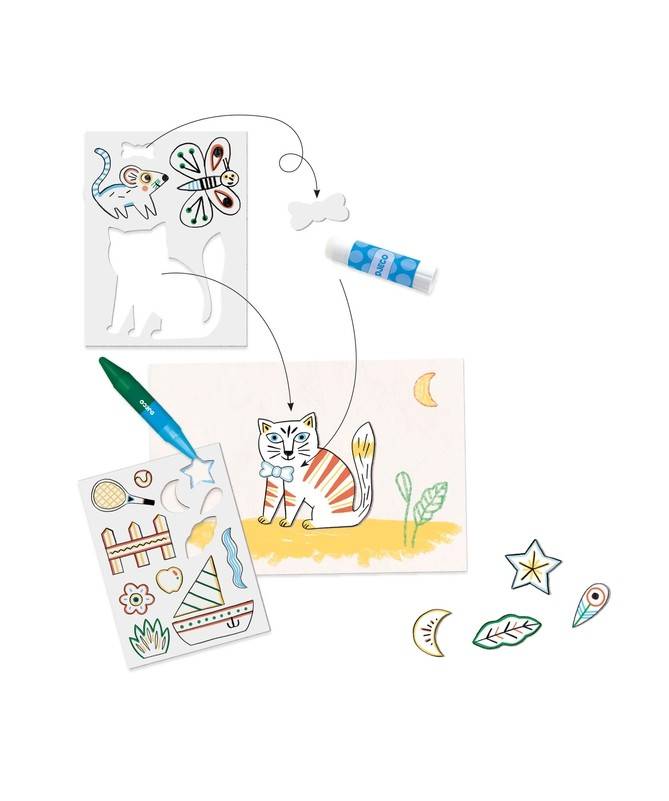 Créer avec des Formes - Un monde à créer, animaux Créer avec des Formes - Un monde à créer, animaux