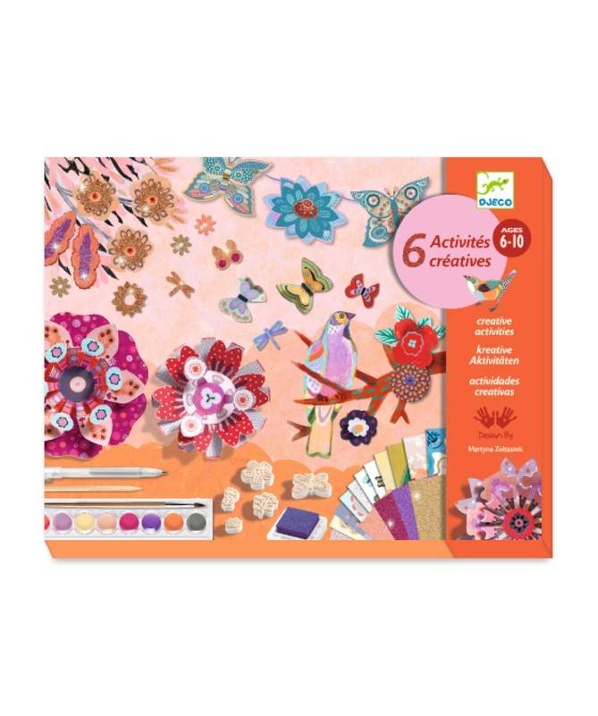 Coffrets multi-activités - Le jardin des fleurs Coffrets multi-activités - Le jardin des fleurs
