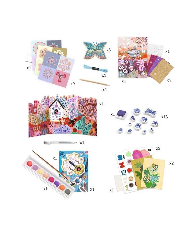 Coffrets multi-activités - Le jardin des fleurs Coffrets multi-activités - Le jardin des fleurs