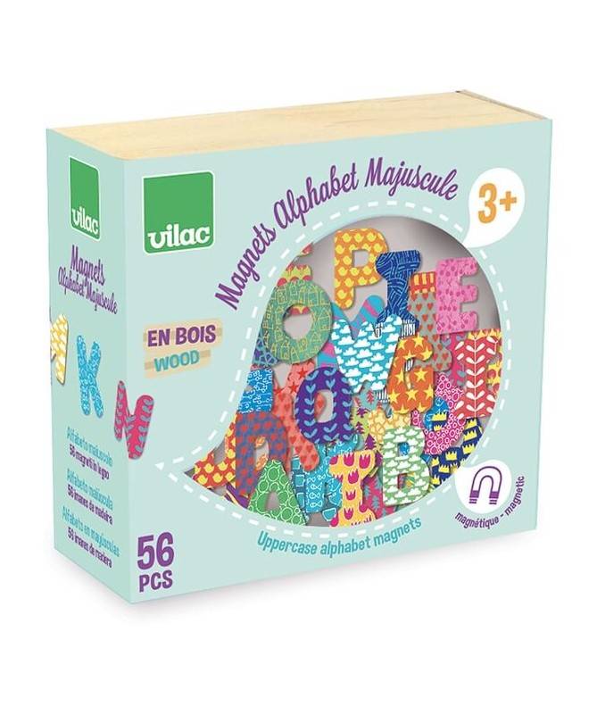 Magnets Alphabets majuscule 56 pcs