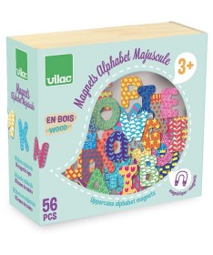 Magnets Alphabets majuscule 56 pcs