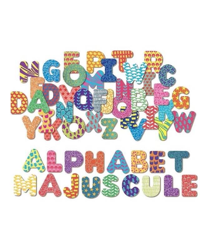 Magnets Alphabets majuscule 56 pcs