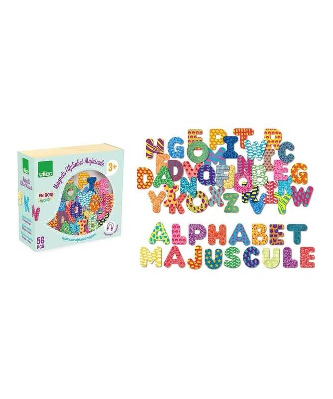 Magnets Alphabets majuscule 56 pcs