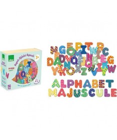 Magnets Alphabets majuscule 56 pcs