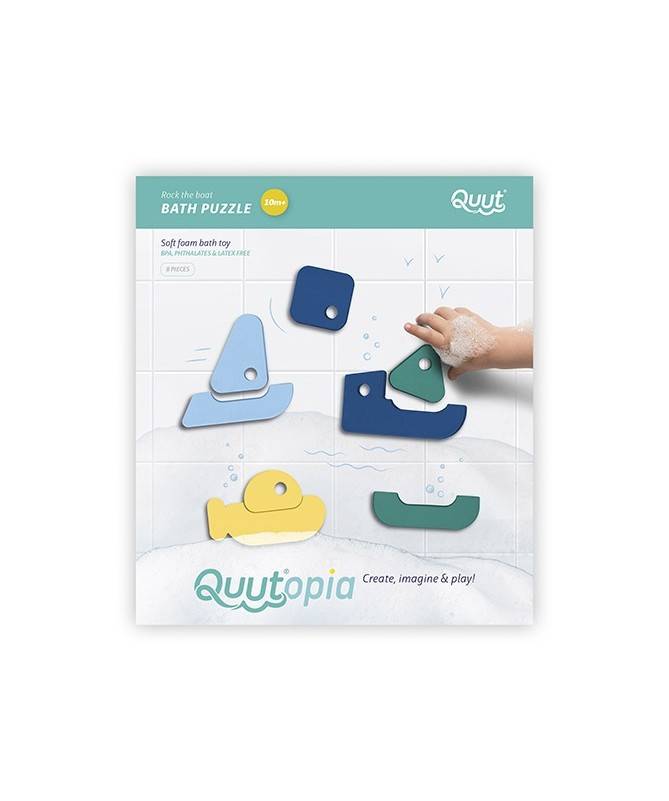 Quutopia - Puzzle de bain - Rock the Boat Quutopia - Puzzle de bain - Rock the Boat