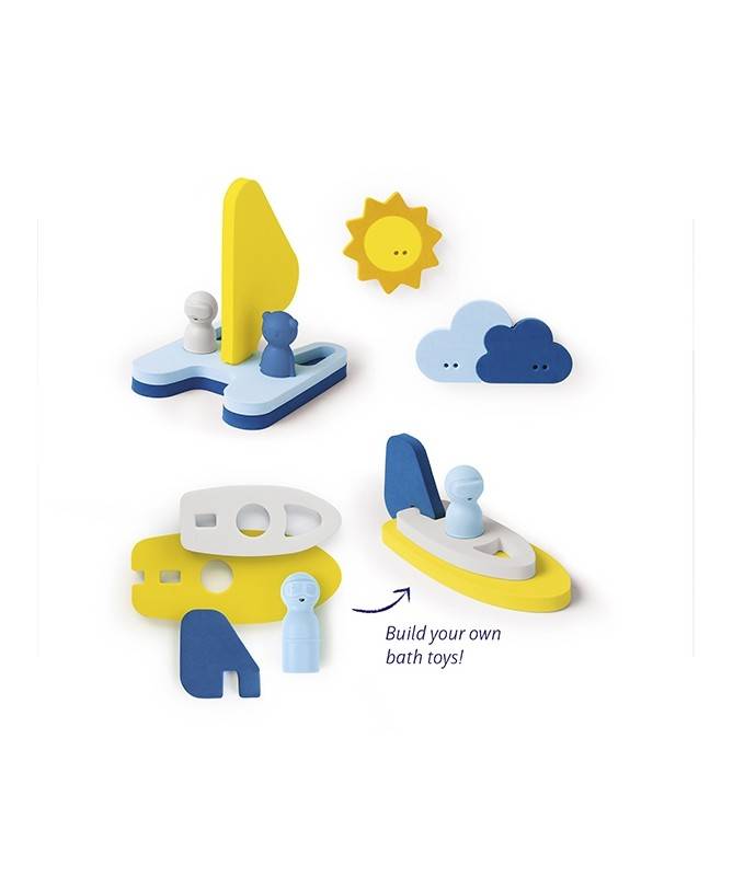 Quutopia - Puzzle de bain - Bateaux Quutopia - Puzzle de bain - Bateaux