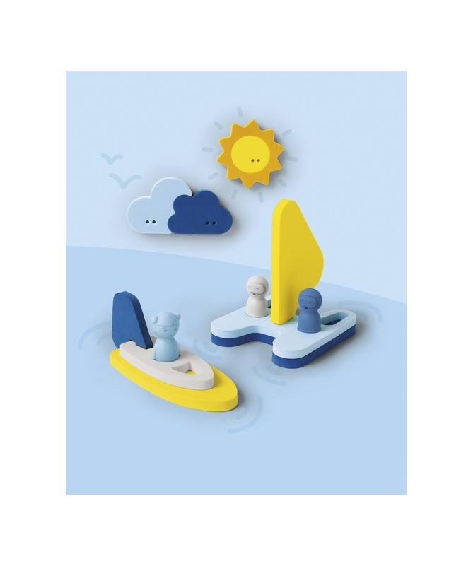 Quutopia - Puzzle de bain - Bateaux Quutopia - Puzzle de bain - Bateaux