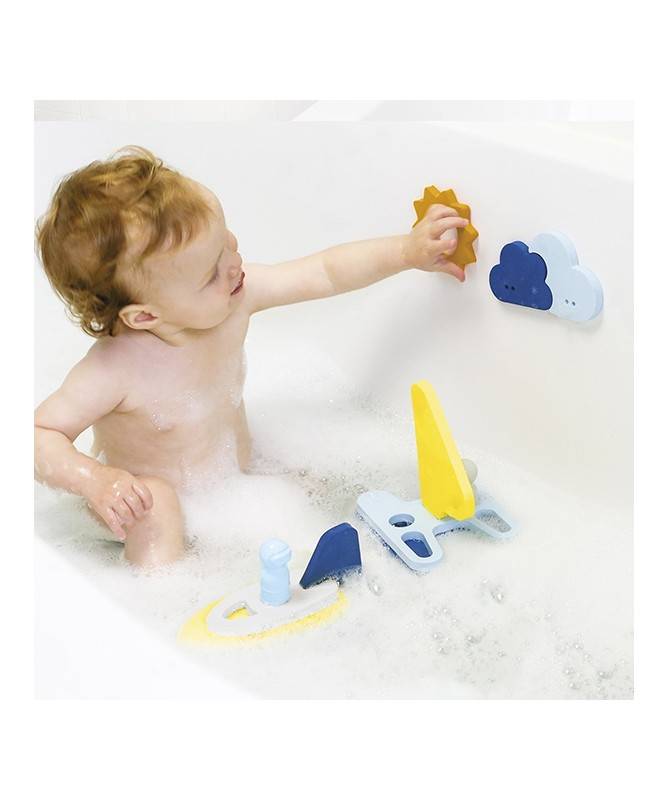 Quutopia - Puzzle de bain - Bateaux Quutopia - Puzzle de bain - Bateaux