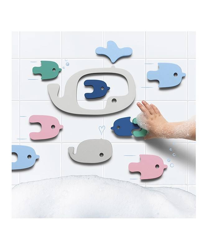 Quutopia - Puzzle de bain - Baleines