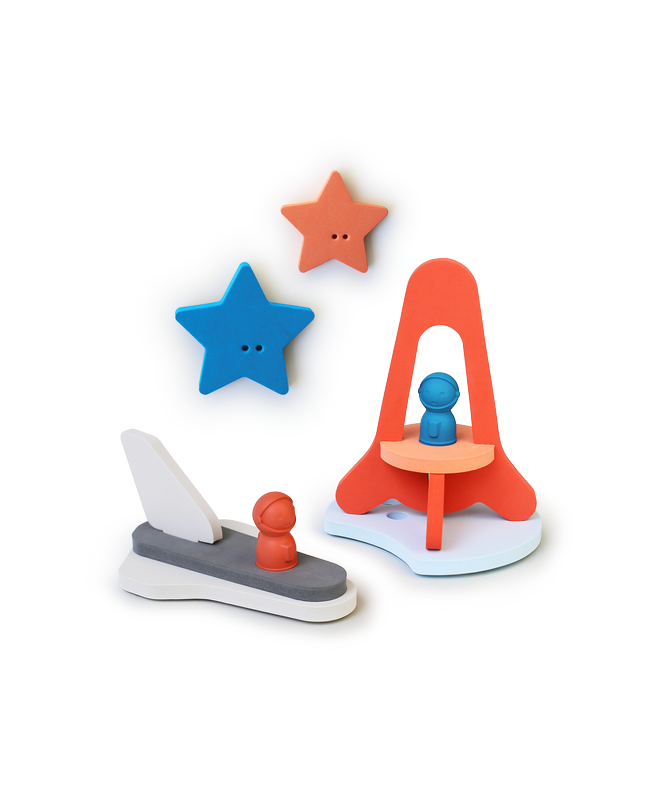 Puzzle Friends - Voyage dans l'espace Puzzle Friends - Voyage dans l'espace