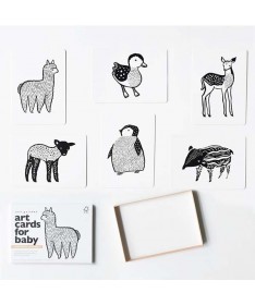Cartes artistiques - Bébé animaux