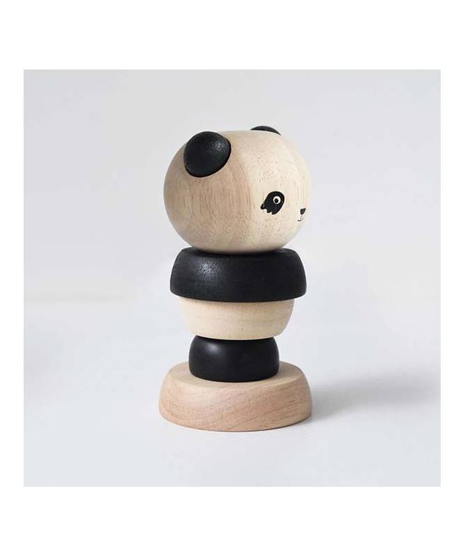 Empilable en bois - Panda Empilable en bois - Panda