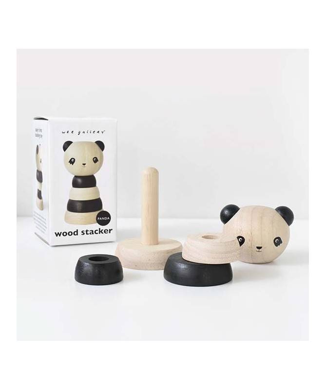 Empilable en bois - Panda Empilable en bois - Panda