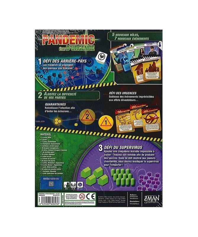 Pandemic ext. État d'Urgence Pandemic ext. État d'Urgence