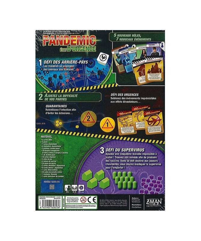 Pandemic ext. État d'Urgence