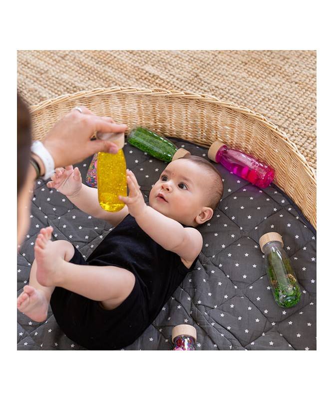 Bouteille sensorielle - Jaune Bouteille sensorielle - Jaune