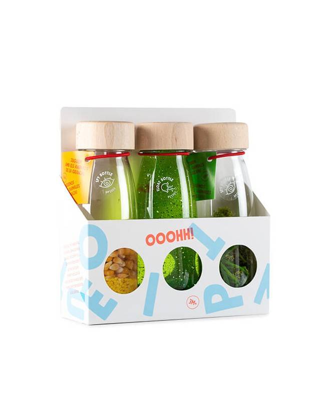 Pack 3 Bouteilles sensorielles - Vie