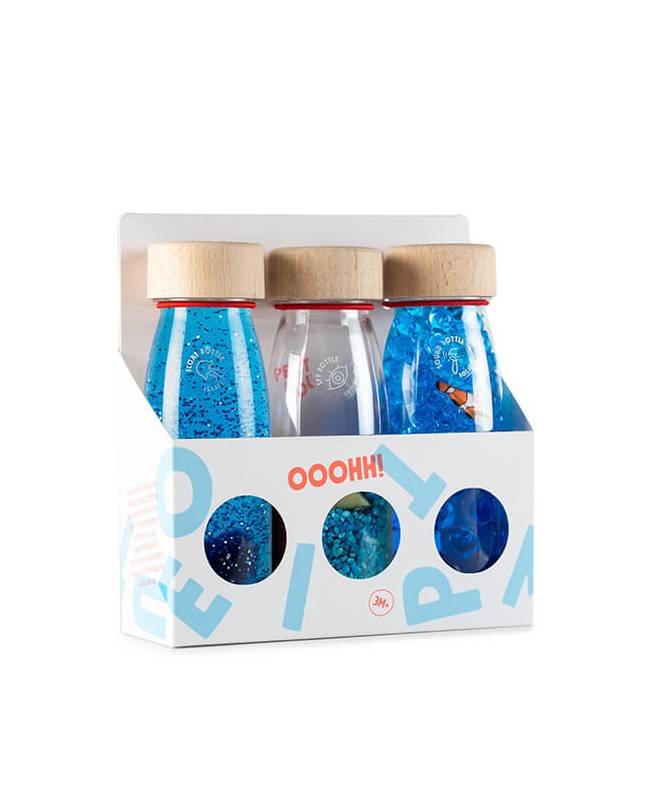 Pack 3 Bouteilles sensorielles - Sérénité Pack 3 Bouteilles sensorielles - Sérénité