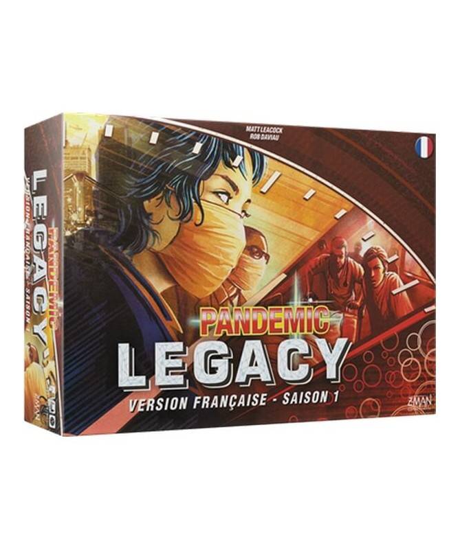 Pandemic Legacy : Saison 1 rouge Pandemic Legacy : Saison 1 rouge
