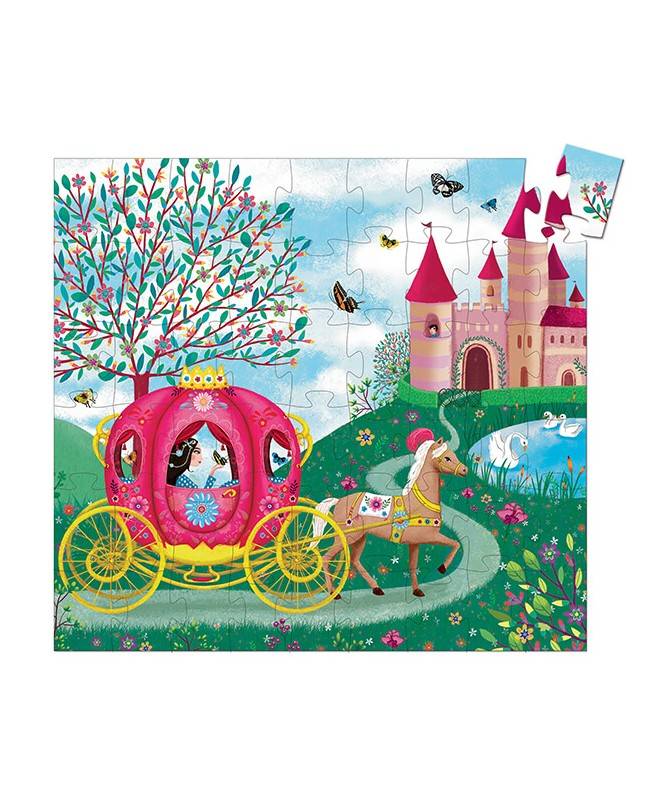 Le carrosse d'Elise 54 pcs - Puzzle Le carrosse d'Elise 54 pcs - Puzzle