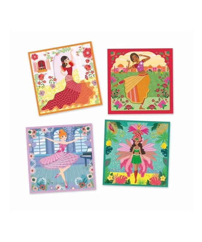 Danseuses - Papier créatif Danseuses - Papier créatif