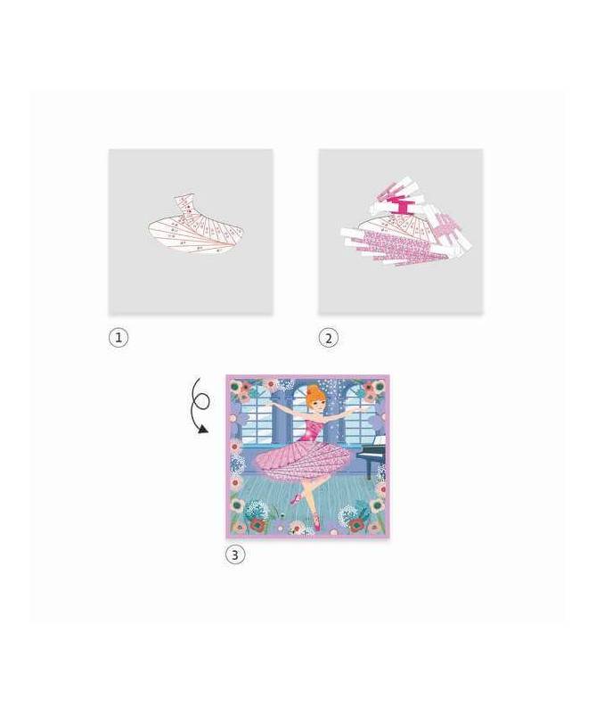Danseuses - Papier créatif Danseuses - Papier créatif