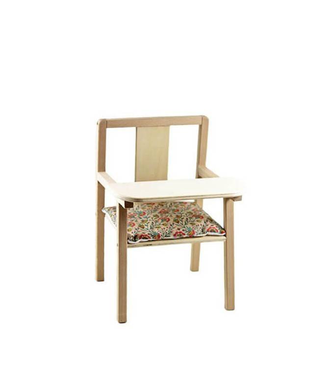Coussin de chaise haute en coton Fleurs - Poupée Gordis Coussin de chaise haute en coton Fleurs - Poupée Gordis