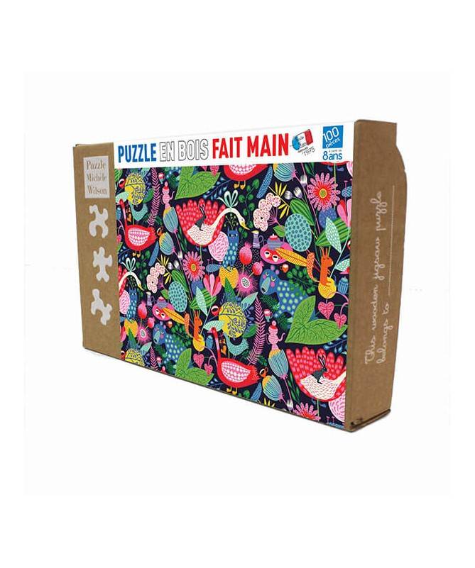 Puzzle en bois - Made in France - Tea Party (100 pcs)