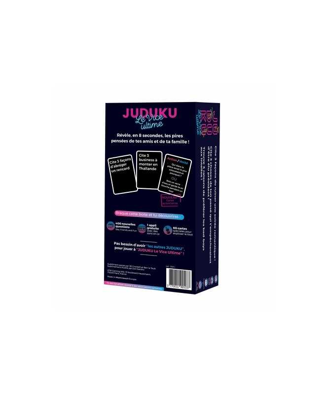 Jeu de société - JUDUKU - Le Vice Ultime - 480 nouvelles cartes Sea & Sex &  Fun