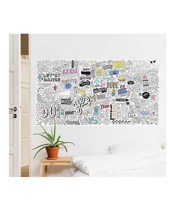 Coloriage XXL - Street Art Coloriage XXL - Street Art