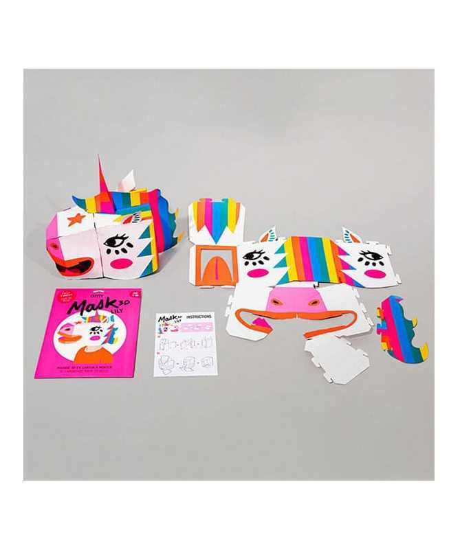 Masque 3D - Licorne Masque 3D - Licorne