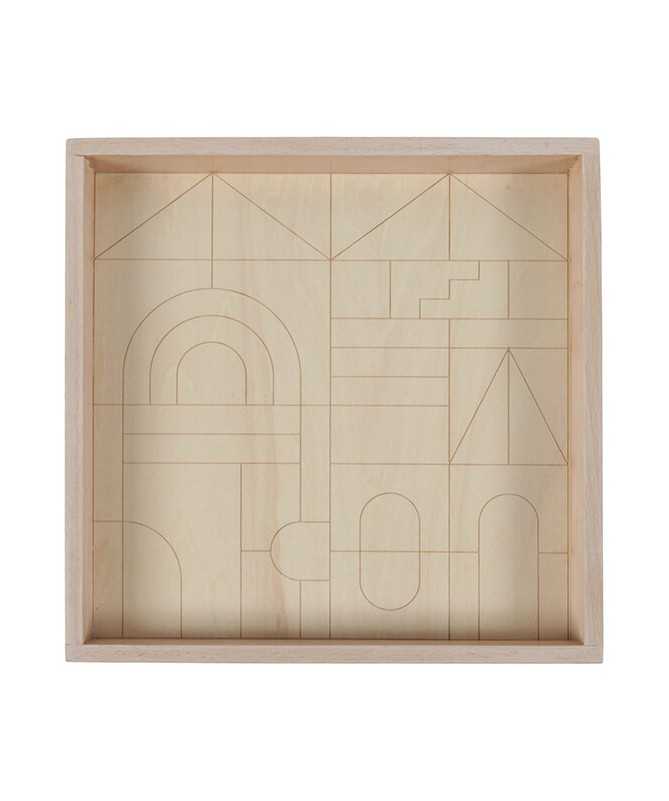 Blocs de construction bois FSC – 47 pcs Blocs de construction bois FSC – 47 pcs