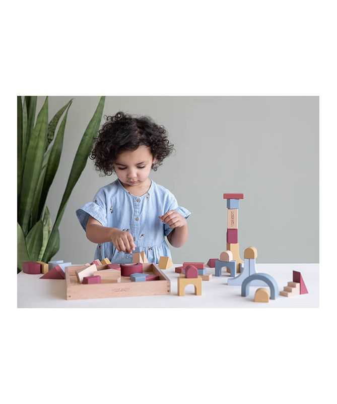 Blocs de construction bois FSC – 47 pcs Blocs de construction bois FSC – 47 pcs