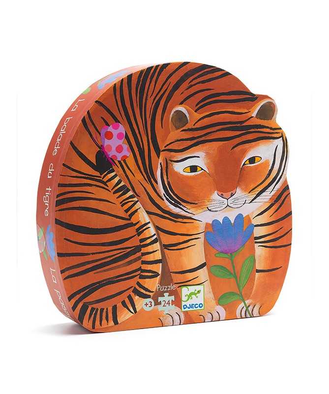 Puzzle - La balade du tigre (24 pcs) Puzzle - La balade du tigre (24 pcs)