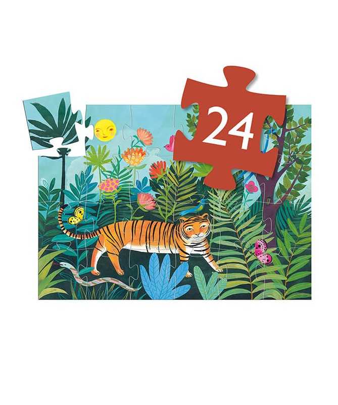 Puzzle - La balade du tigre (24 pcs) Puzzle - La balade du tigre (24 pcs)