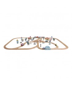 Circuit train XXL - bois FSC - 108 pcs