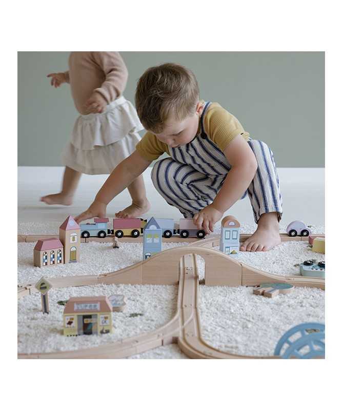 Circuit train XXL - bois FSC - 108 pcs Circuit train XXL - bois FSC - 108 pcs