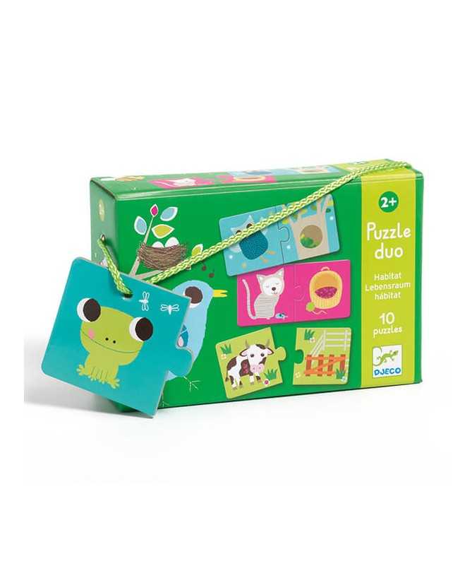 Puzzle duo Habitat - Association Puzzle duo Habitat - Association