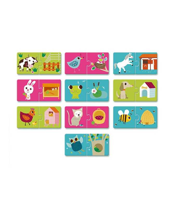 Puzzle duo Habitat - Association Puzzle duo Habitat - Association