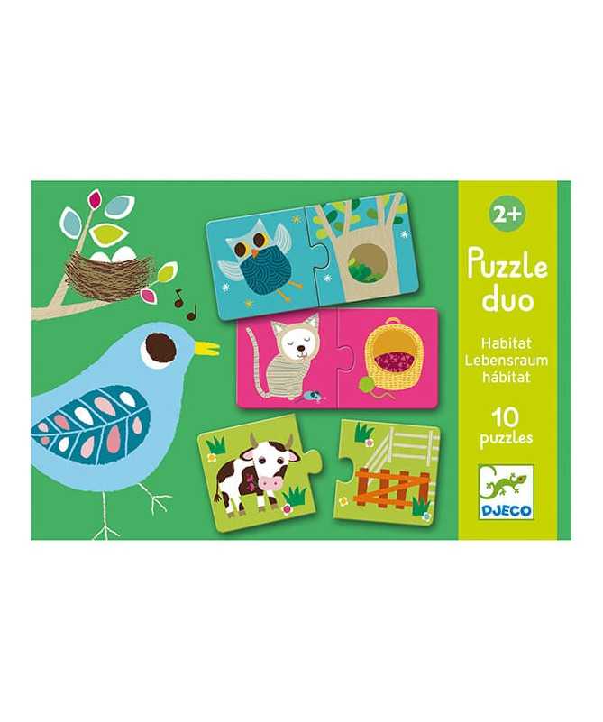 Puzzle duo Habitat - Association Puzzle duo Habitat - Association