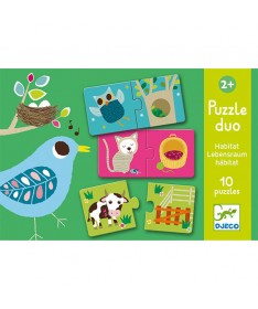 Puzzle duo Habitat - Association