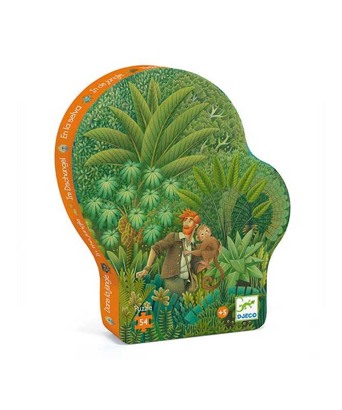 Puzzle - Dans la jungle (54 pcs)