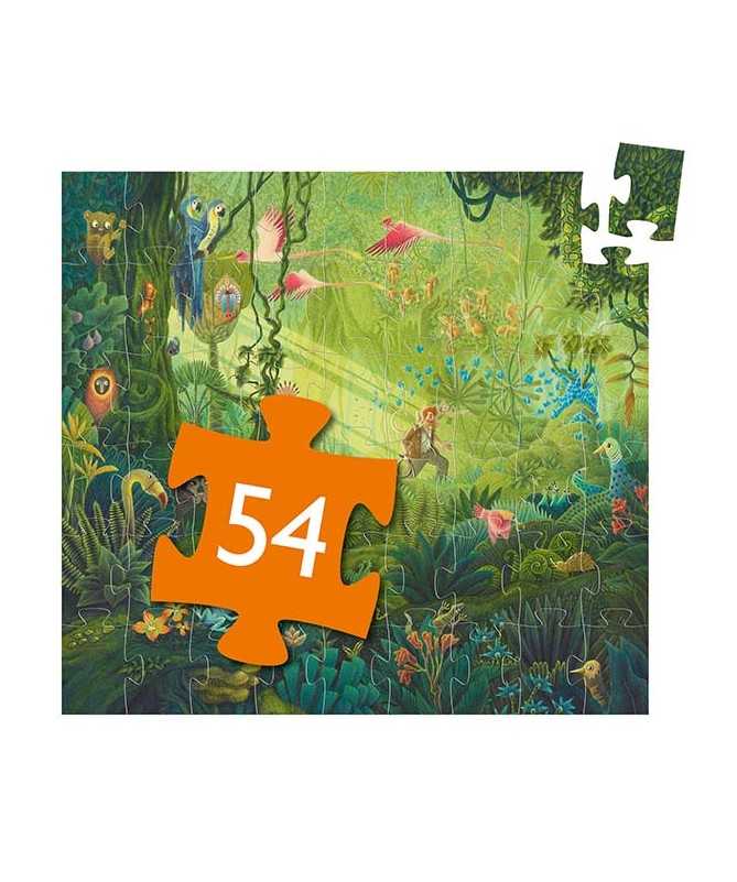 Puzzle - Dans la jungle (54 pcs)