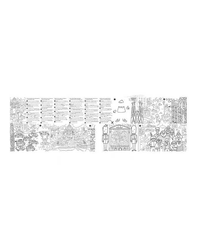 Jeux & Coloriages de voyage - City Jeux & Coloriages de voyage - City