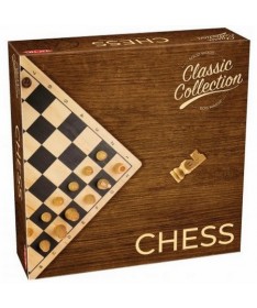 Coffret échecs en bois