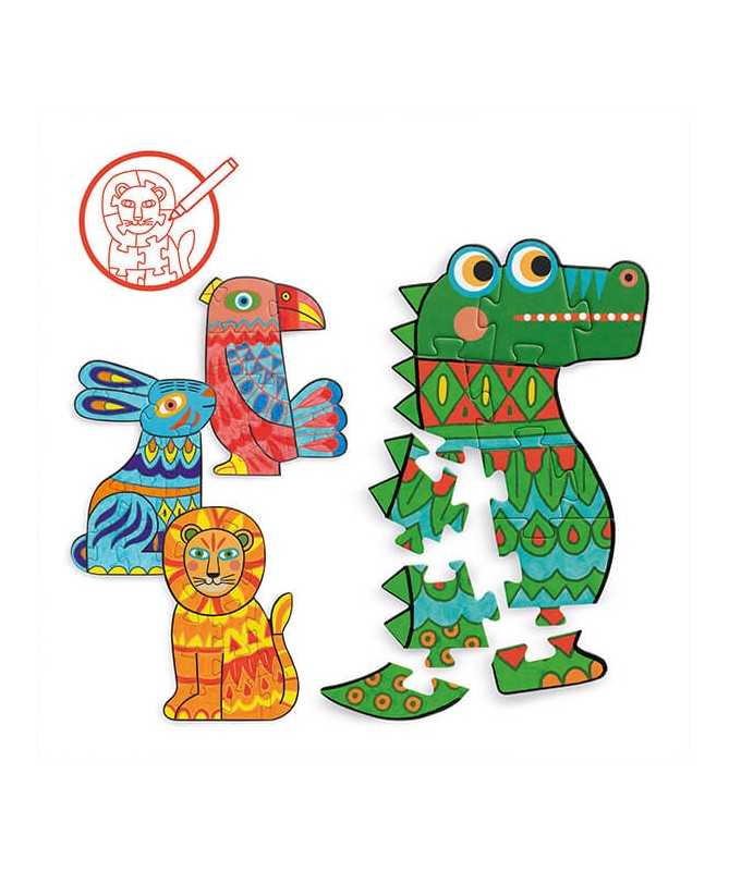 Do It Yourself - Animocolor - Puzzle Do It Yourself - Animocolor - Puzzle